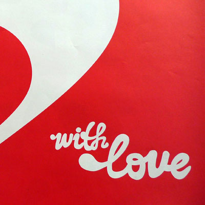 GIFT WRAP - WITH LOVE  
